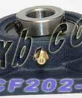 5/8 Bearing UCF-202-10 + Square Flanged Cast Housing Mounted Bearings - VXB Ball Bearings
