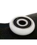 5mm Bore Bearing with 20mm White Plastic Tire 5x20x5.5mm - VXB Ball Bearings