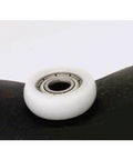 5mm Bore Bearing with 24mm White Plastic Tire 5x24x7mm - VXB Ball Bearings
