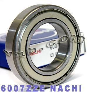6007ZZE Nachi Bearing Shielded C3 Japan 35x62x14 - VXB Ball Bearings
