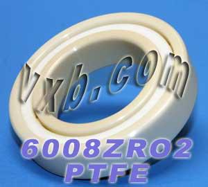 6008 Full Ceramic Bearing 40x68x15 ZrO2 - VXB Ball Bearings