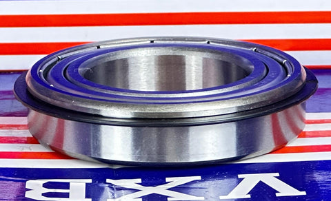 6008ZZNR Shielded Bearing with snap ring groove + a snap ring 40x68x15 - VXB Ball Bearings