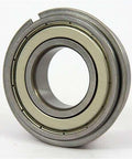 6009ZZNR Shielded Bearing with snap ring groove + a snap ring 45x75x16 - VXB Ball Bearings