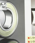 6013ZZE Nachi Bearing Shielded C3 Japan 65x100x18 - VXB Ball Bearings