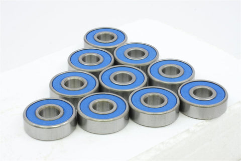 608-2RS Ball Bearing with Blue Seals Pack of 100 - VXB Ball Bearings