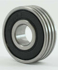 608-2RS Bearing With Groove Sealed 8x22x7 Metric - VXB Ball Bearings