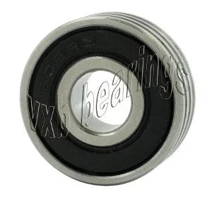 608-2RS Bearing With Groove Sealed 8x22x7 Metric - VXB Ball Bearings
