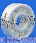 608 Full Complement Ceramic Bearing 8x22x7 Miniature - VXB Ball Bearings