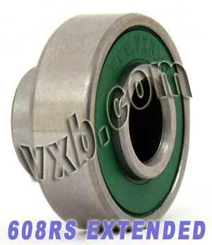 608RS Extended Bearing with Built-in Spacers 8x22x7 - VXB Ball Bearings