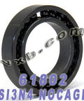 61802 Full Complement Ceramic Bearing 15x24x5 Si3N4 - VXB Ball Bearings