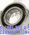 61901-2RS Bearing 12x24x6 Si3N4 Ceramic Sealed ABEC-5 Bearings - VXB Ball Bearings