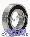 61904-2RS Bearing Hybrid Ceramic Sealed 20x37x9 - VXB Ball Bearings