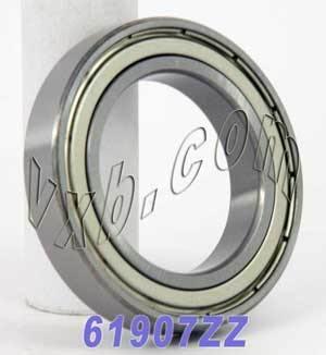 61907ZZ Bearing 35x55x10 Shielded - VXB Ball Bearings