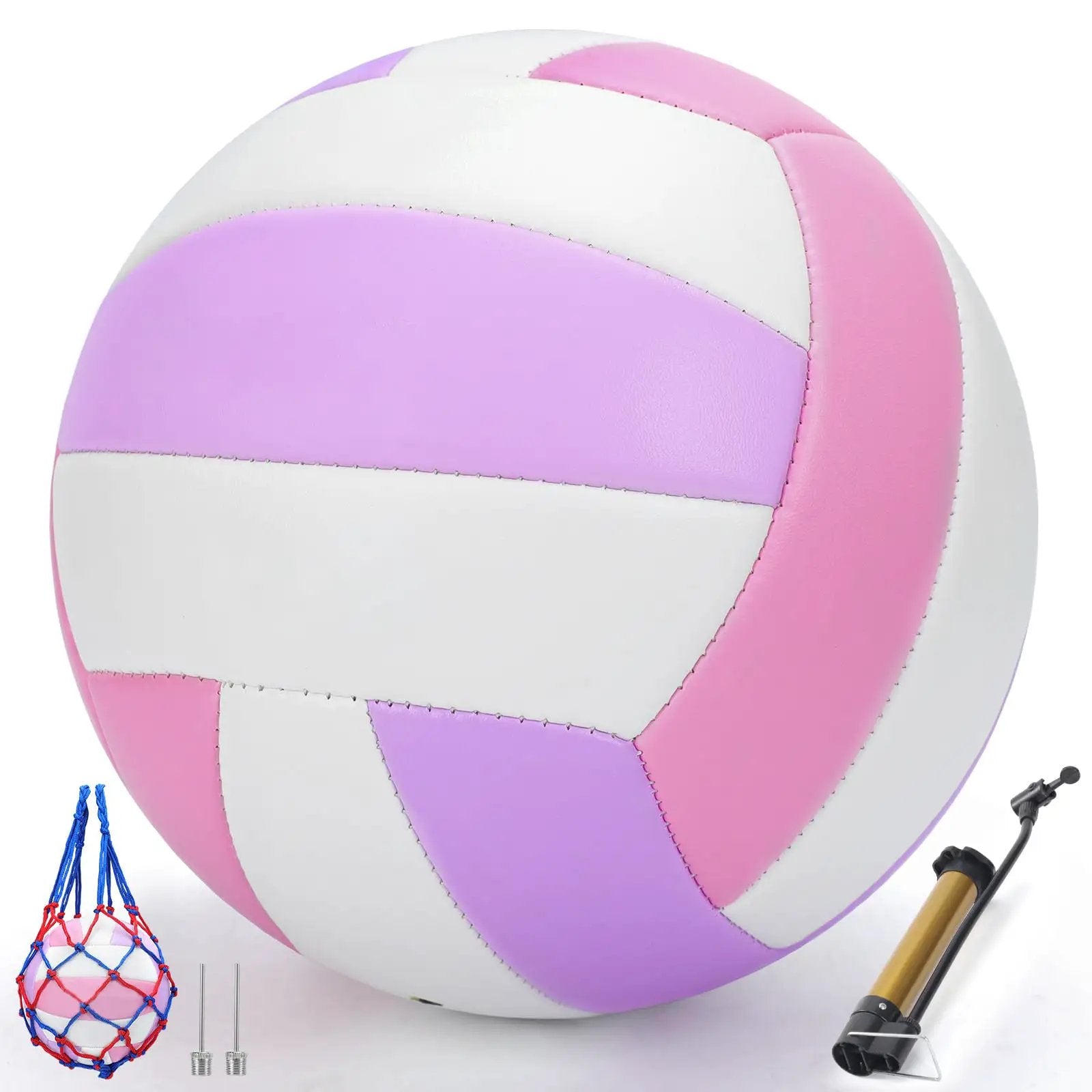 Beach Volleyball Official Size Indoor Outdoor Set ✓