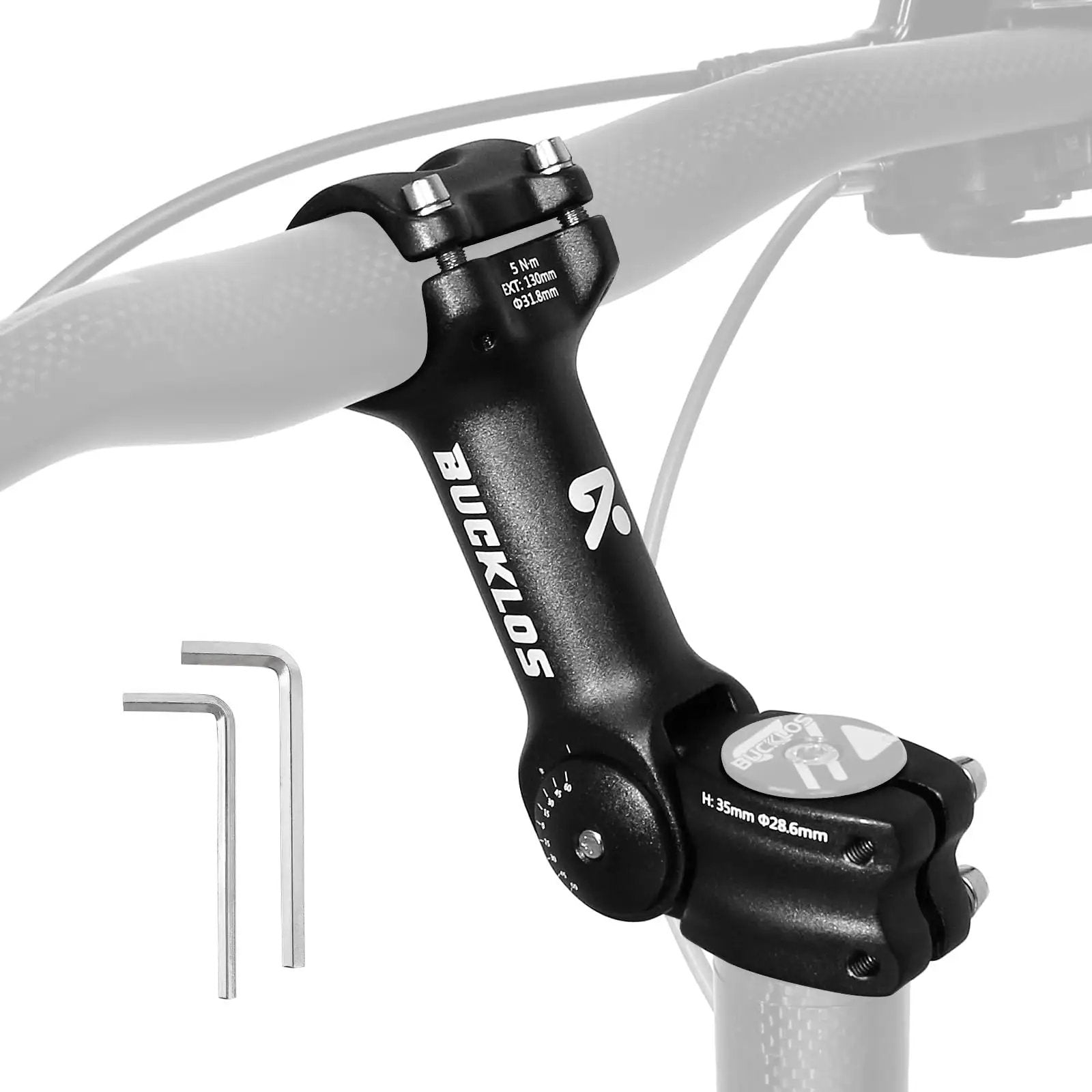 Beefy Adjustable Bike Stem For MTB & Road ✓