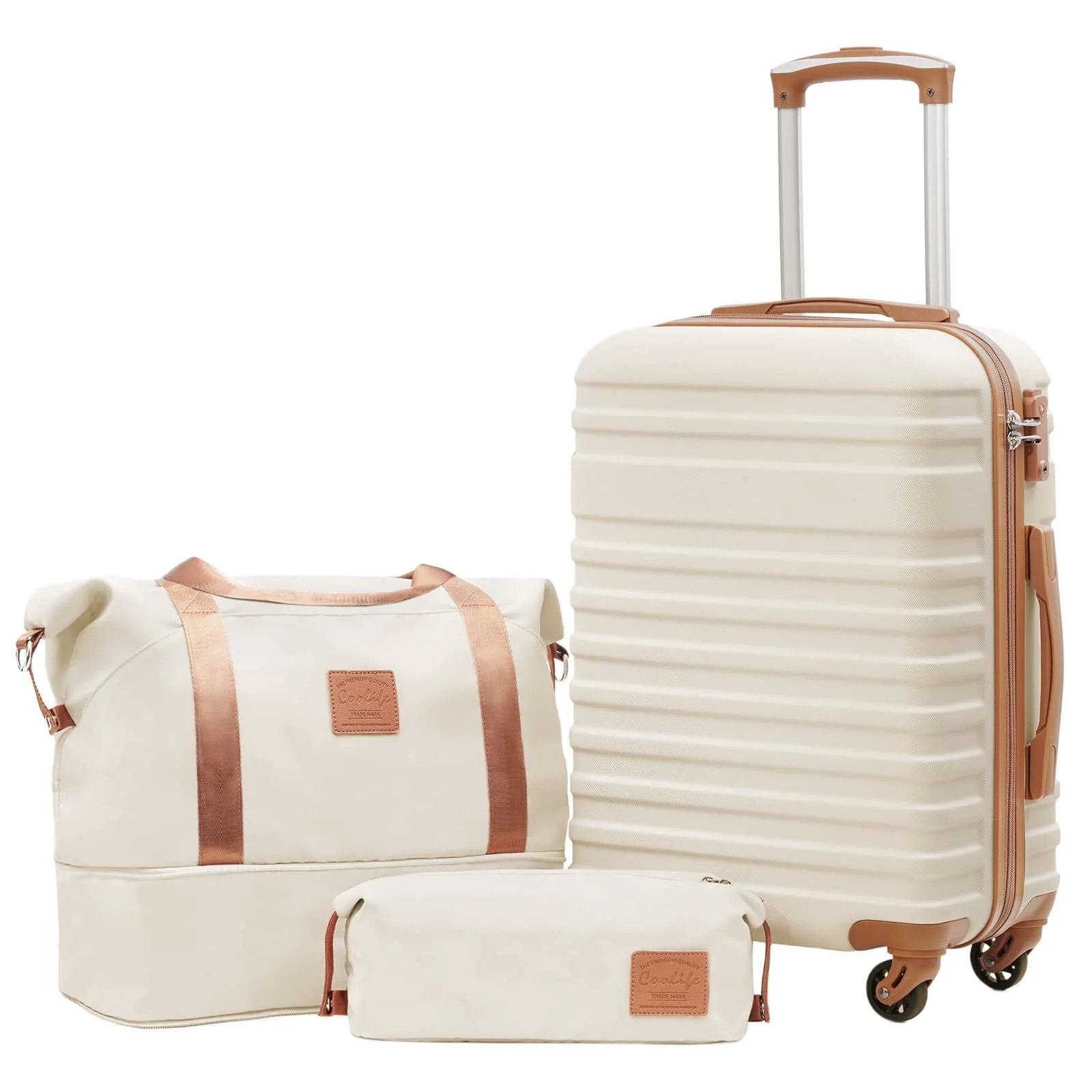 coolife rolling duffel travel duffel bag Lightweight 3-Piece Luggage Set Drone Carrying Case DJI On Wheeled Duffel features Style:6.3:1 Gear Ratio/Right Hand Outdoor Activities