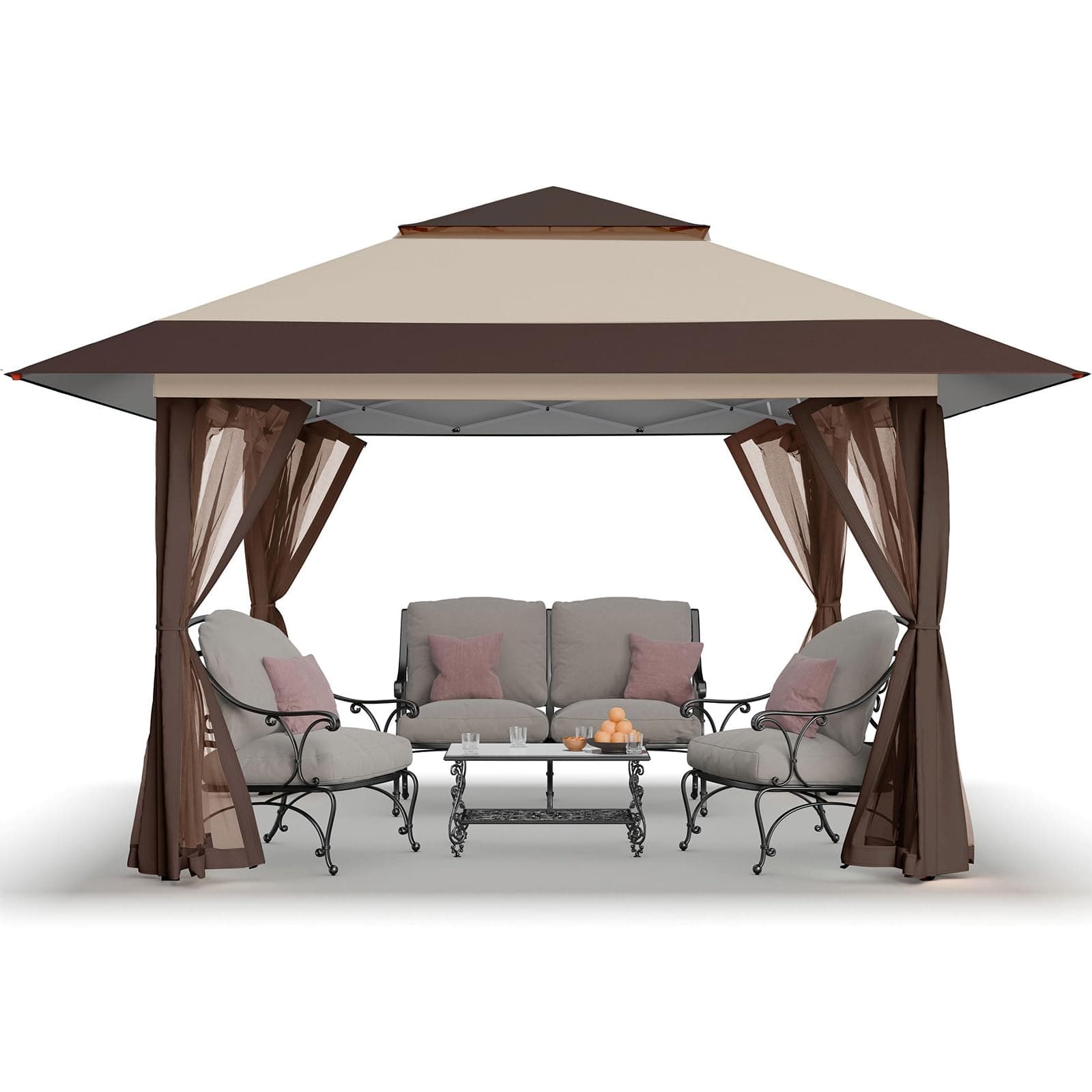 foldable gazebo tent Easy Setup 13x13 Pop Up Bändchengewebe, Gewebeplane, Plane , _mechanic_archive_check_1789449534 type:Figure made for effortless enjoyment