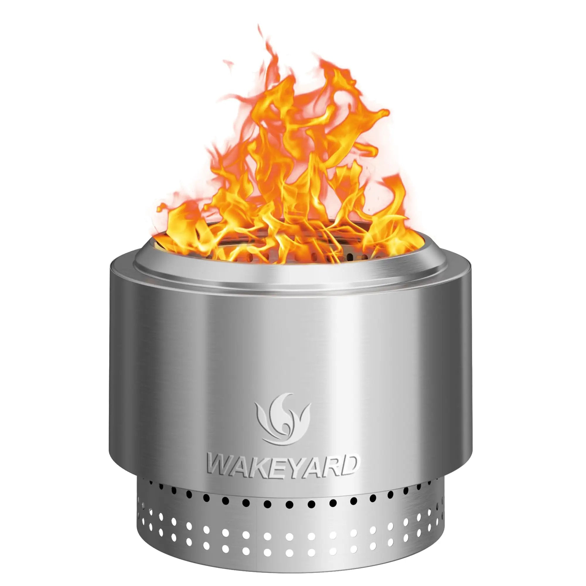 Smokeless 19.5 Inch Stainless Steel Fire Pit With Bag ✓