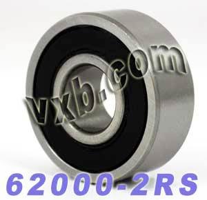 62000-2RS Bearing 10x26x10 Sealed - VXB Ball Bearings