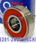 6201-2NSE Nachi Bearing 12x32x10 Sealed C3 Japan - VXB Ball Bearings