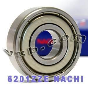 6201ZZE Nachi Bearing Shielded C3 12x32x10 - VXB Ball Bearings