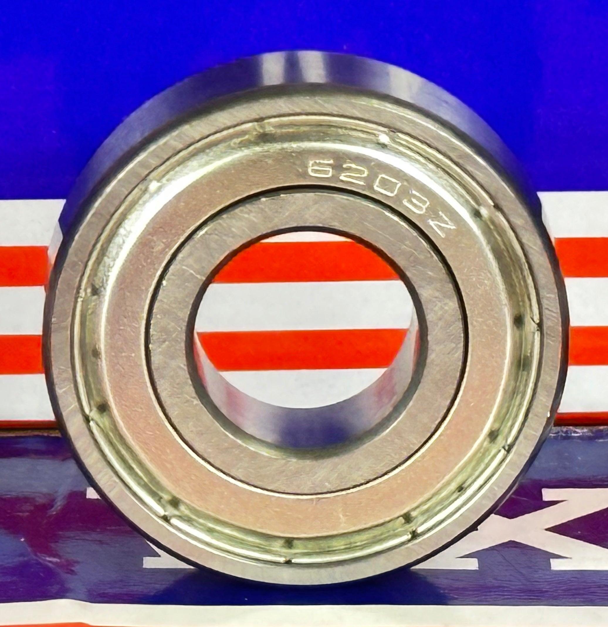 6203Z Bearing - 17x40x12mm Shielded Ball Bearing ✓