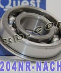 6204NR Nachi Bearing Open C3 Snap Ring Japan 20x47x14 - VXB Ball Bearings