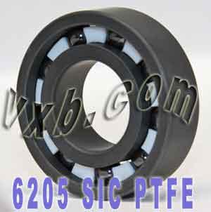 6205 Full Ceramic Bearing Silicon Carbide 25x52x15 SiC - VXB Ball Bearings