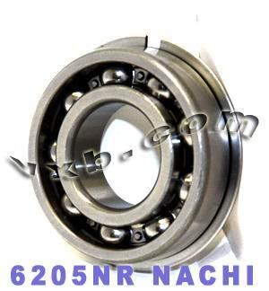 6205NR Nachi Bearing Open C3 Snap Ring Japan 25x52x15 - VXB Ball Bearings