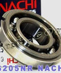 6205NR Nachi Bearing Open C3 Snap Ring Japan 25x52x15 - VXB Ball Bearings