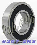 6207-2RS Bearing 35x72x17 Sealed - VXB Ball Bearings