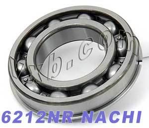 6212NR Nachi Bearing Open C3 Snap Ring Japan 60x110x22 - VXB Ball Bearings