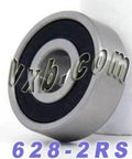 628-2RS Bearing 8x24x8 Sealed Miniature - VXB Ball Bearings