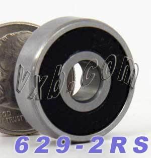629-2RS Bearing 9x26x8 Sealed Miniature - VXB Ball Bearings