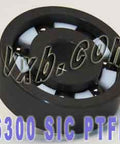6300 Full Ceramic Bearing Silicon Carbide 10x35x11 SiC - VXB Ball Bearings