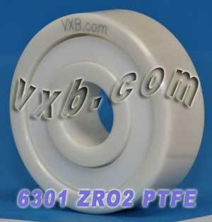 6301 Full Ceramic Bearing 12mm Metric ZrO2 - VXB Ball Bearings