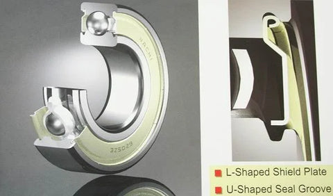 6301ZZENR Nachi Bearing Shielded C3 Snap Ring 12x37x12 Bearings - VXB Ball Bearings