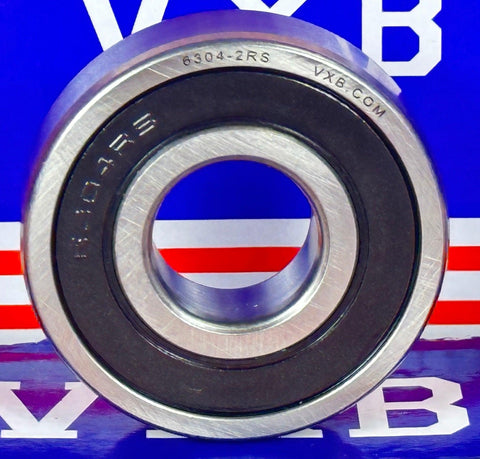 6304-2RS Bearing 20x52x15 Sealed - VXB Ball Bearings