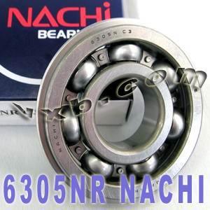 6305NR Nachi Bearing Open Snap Ring Japan 25x62x17 - VXB Ball Bearings
