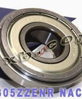 6305ZZENR Nachi Bearing Shielded C3 Snap Ring 25x62x17 Bearings - VXB Ball Bearings
