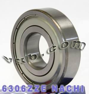 6306ZZE Nachi Bearing 30x72x19 Shielded C3 Japan - VXB Ball Bearings