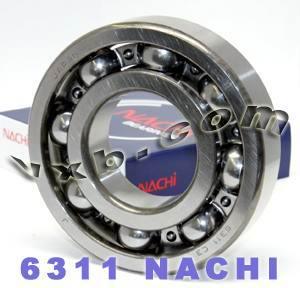 6311 Nachi Bearing Open C3 Japan 55x120x29 - VXB Ball Bearings