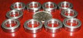 6700ZZ 10x15x4 Metal 10mm Bore Shielded Bearing Pack of 10 - VXB Ball Bearings