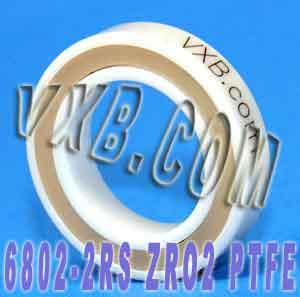 6802-2RS Full Ceramic Sealed Bearing ZrO2 15x24x5 - VXB Ball Bearings