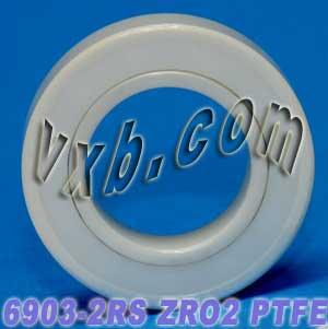 6903-2RS Full Ceramic Sealed Bearing 17x30x7 ZrO2 - VXB Ball Bearings