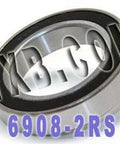 6908-2RS Sealed Bearing 40x62x12 - VXB Ball Bearings