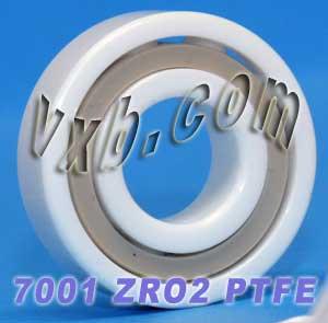 7001 Angular Contact Full Ceramic Bearing 12x28x8 - VXB Ball Bearings
