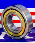 7002ACM Angular Contact bearing Bronze Cage 15x32x9 - VXB Ball Bearings
