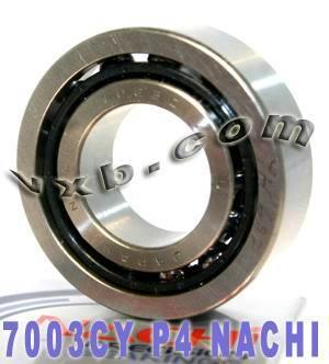 7003CYP4 Nachi Angular Contact Bearing 17x35x10 Abec-7 Japan Bearings - VXB Ball Bearings