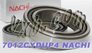 7012CYDUP4 Nachi Angular Contact Bearing 60x95x18 Abec-7 Bearings - VXB Ball Bearings